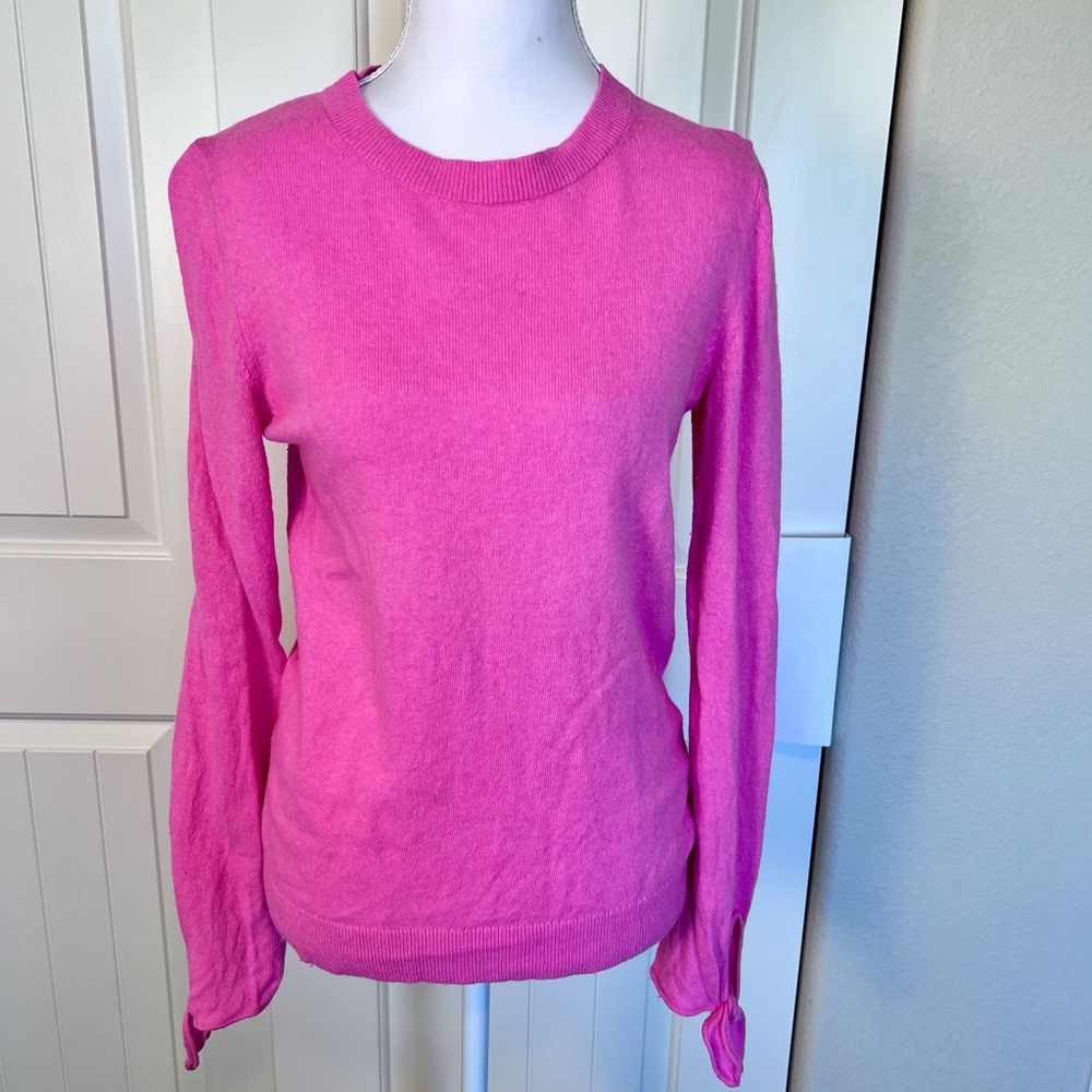 Merino Wool Cashmere Fine Italian Yarn by filpucci Sweater Small BananaRepublic